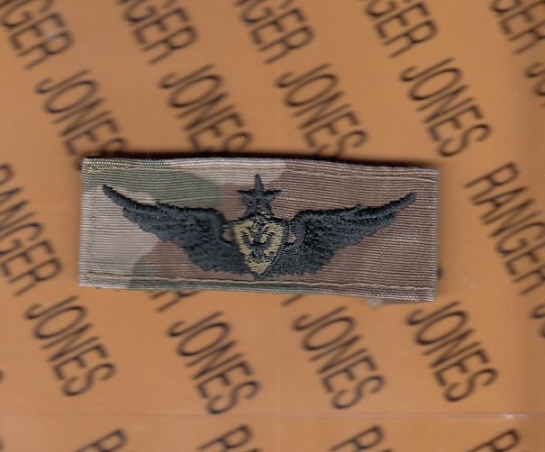US Army Crew Chief member Senior Aviation Flight OCP badge patch sewn