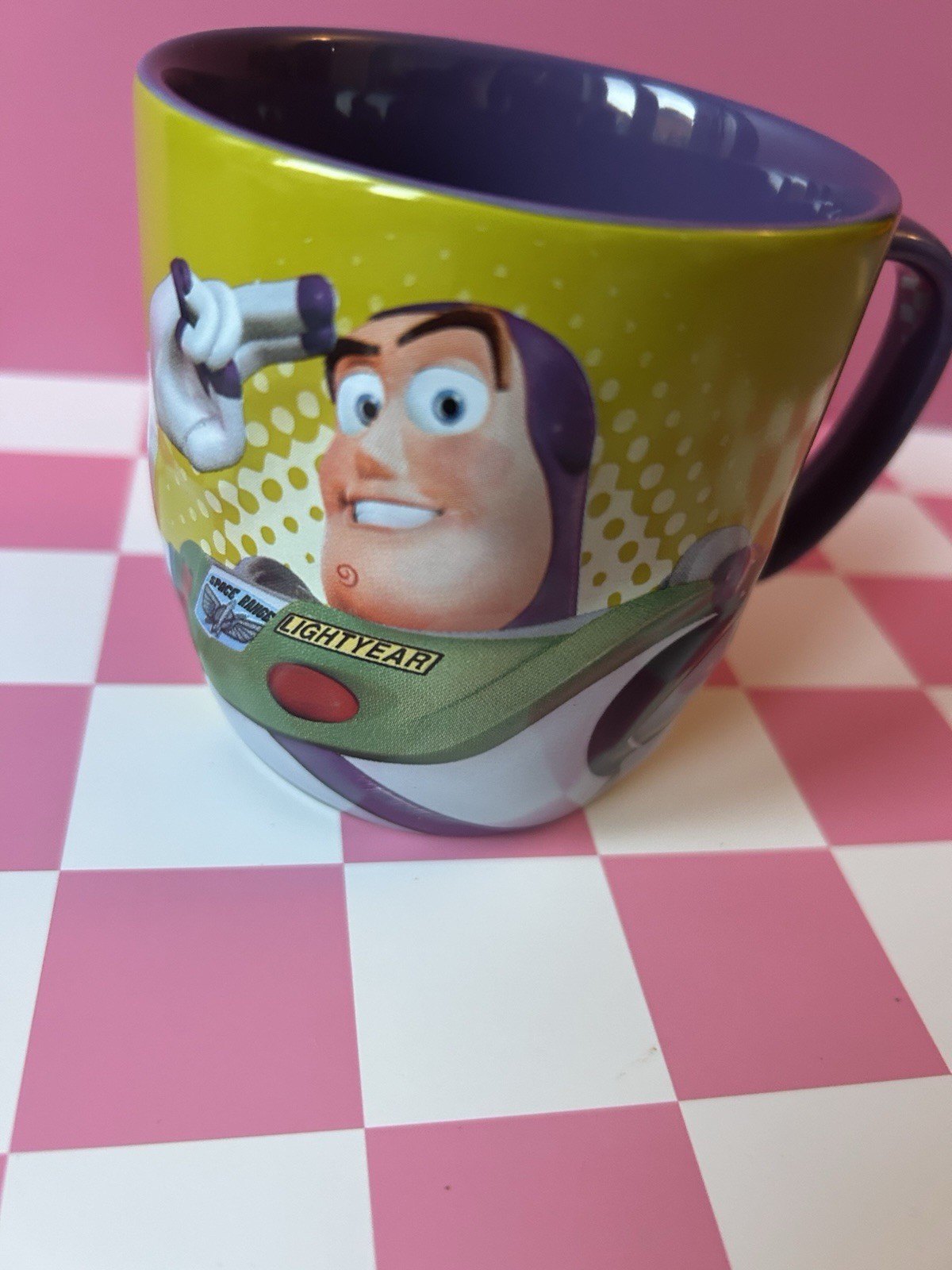 Walt Disney Store Pixar Toy Story Buzz Lightyear Emergency cup Mug