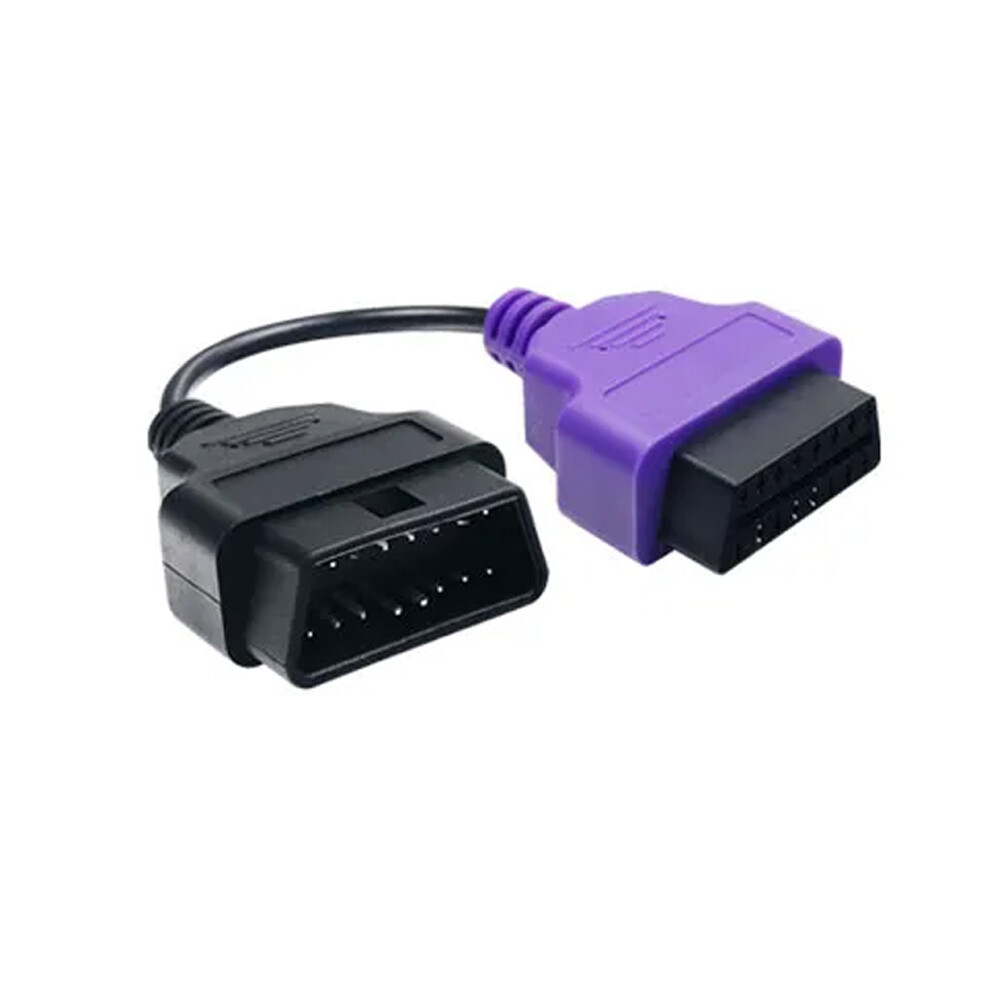 ECU Scan OBD2 Diagnostic Cable Connector Scan Tool Adapter Replacement for Fiat