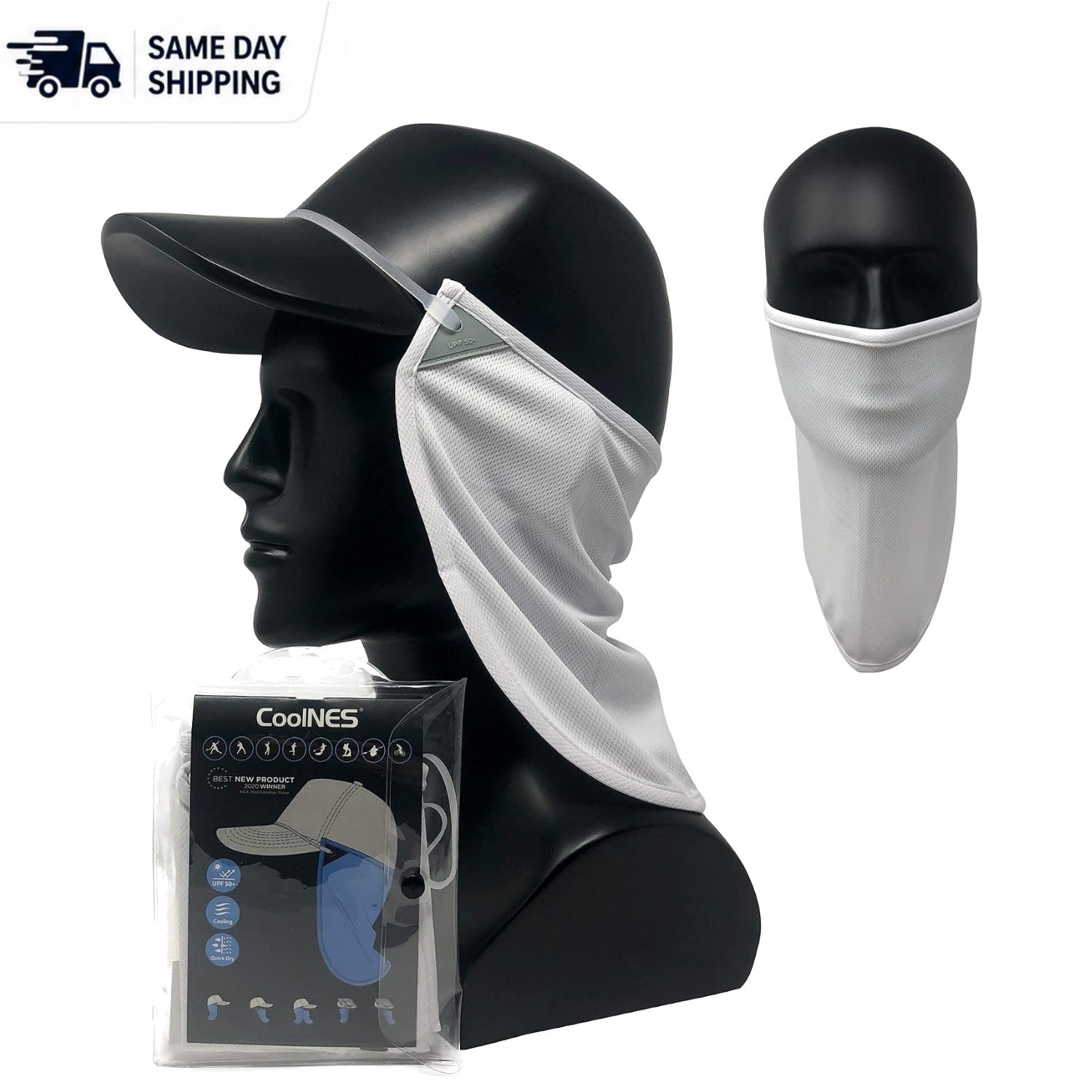 Multifunctional UV Protection Neck Drape for Fishing and Hiking - Unisex Design