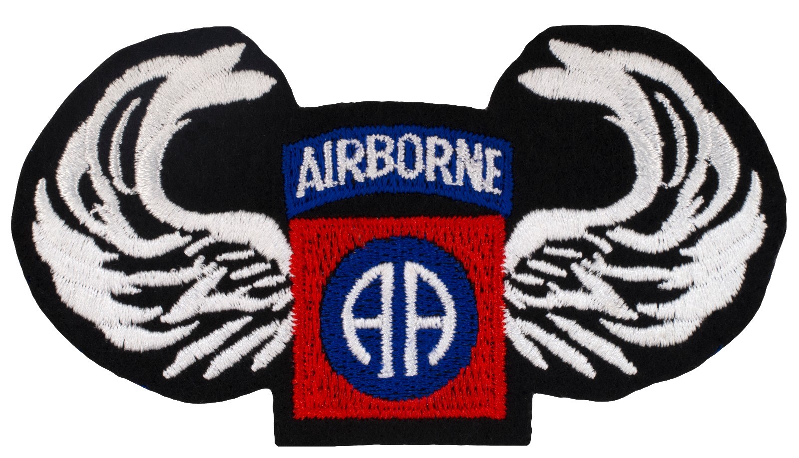82nd Airborne Division Wings Patch (063) 4" x 2" Embroidered Patch 51152