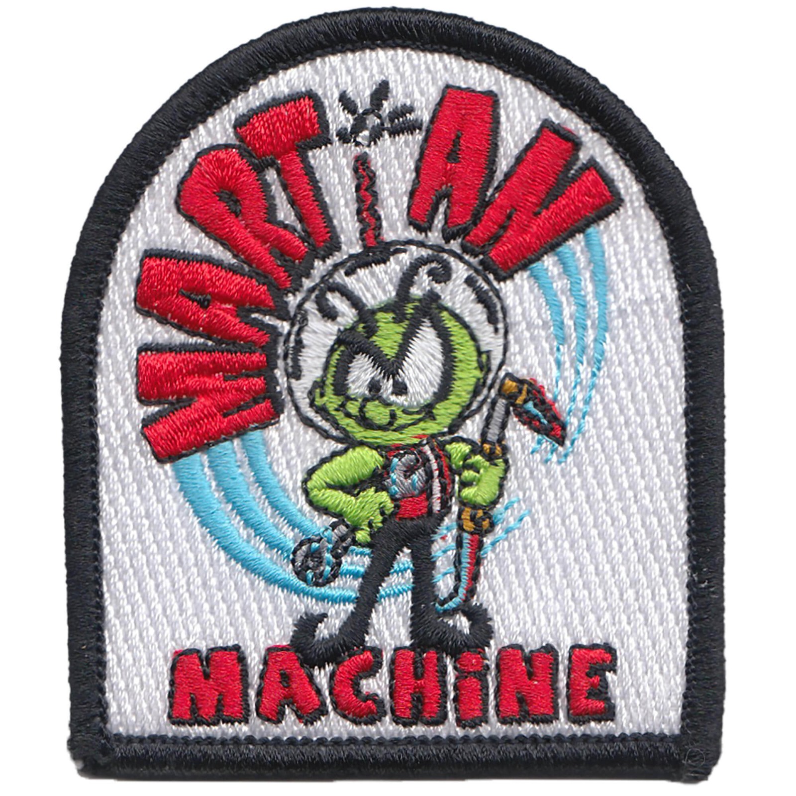 Martian Machine Tombstone Embroidered Patch