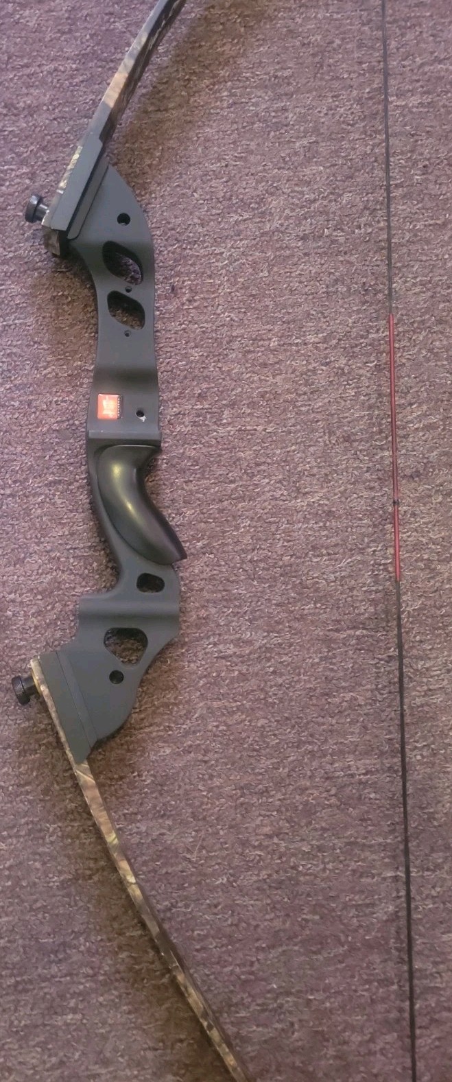 PSE Archery Coyote Takedown Recurve Bow AMO 60” 50# Right Handed