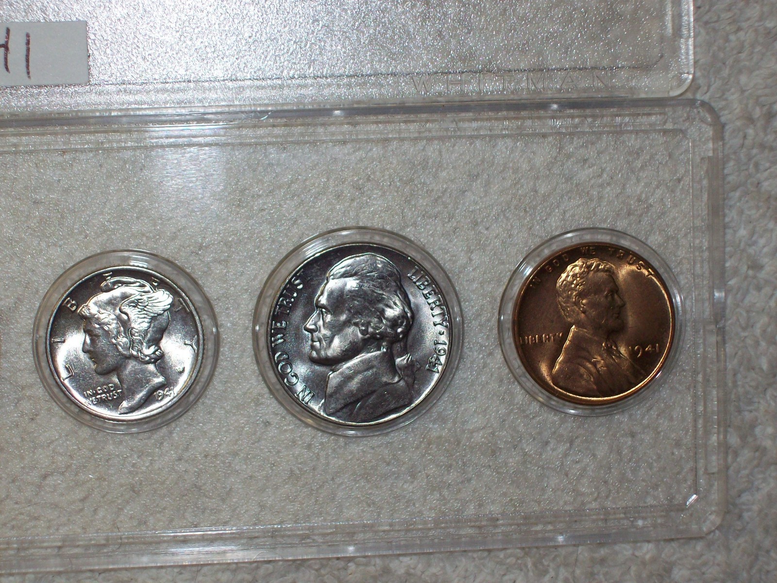 1941 MINT SET UNCIRCULATED PHILADELPHIA MINT