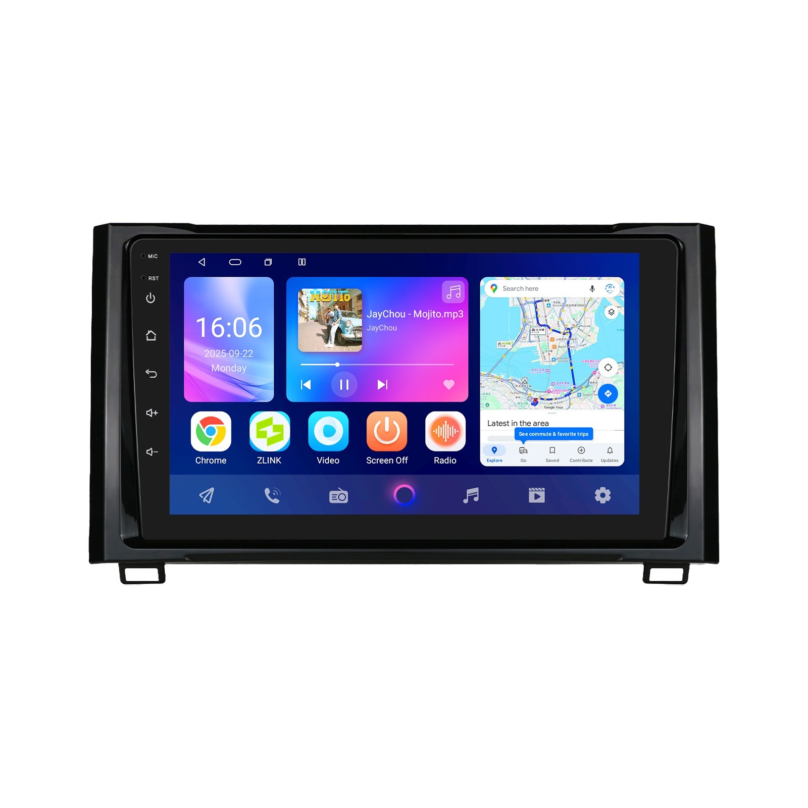 8Core 4GB+64GB For Toyota Tundra 2014-2017 Android 14 Radio Stereo  Carplay GPS