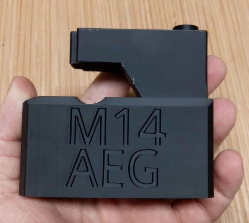 TM/CYMA M14 AEG Airsoft Odin Speedloader Adapter (Black)