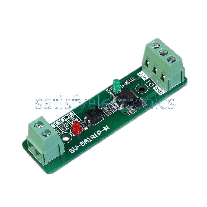 3.3V 1-Channel Relay Driver Module Photoelectric Isolation Input NPN/PNP