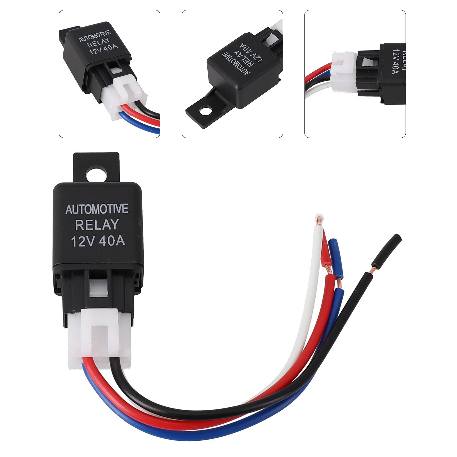 Reliable Car Automotive Van Boat Bike Relay 12V Suitable for High Current Draw