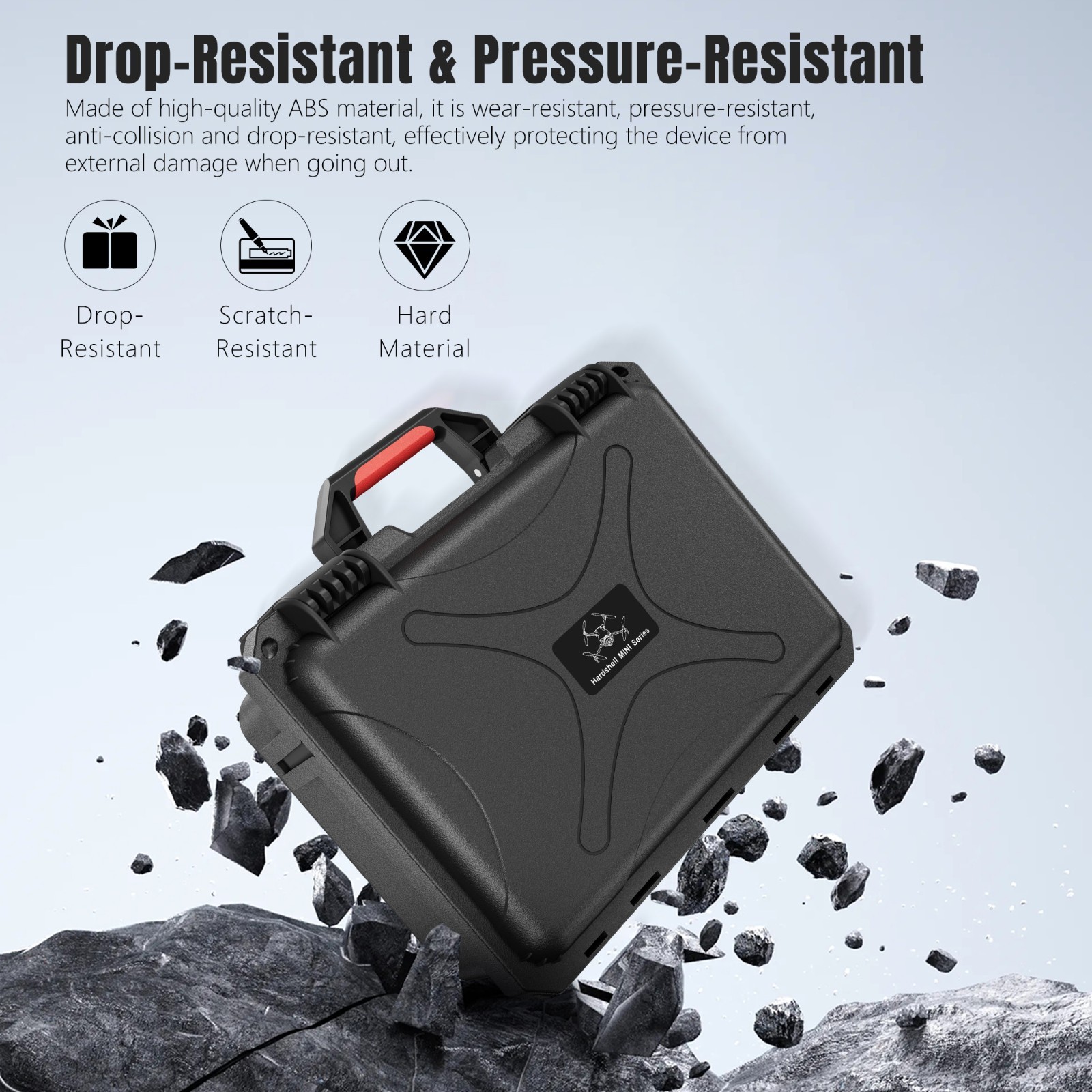 Carrying Case for DJI Mini 5 Pro Drop-Resistant & Pressure-Resistant Storage Box