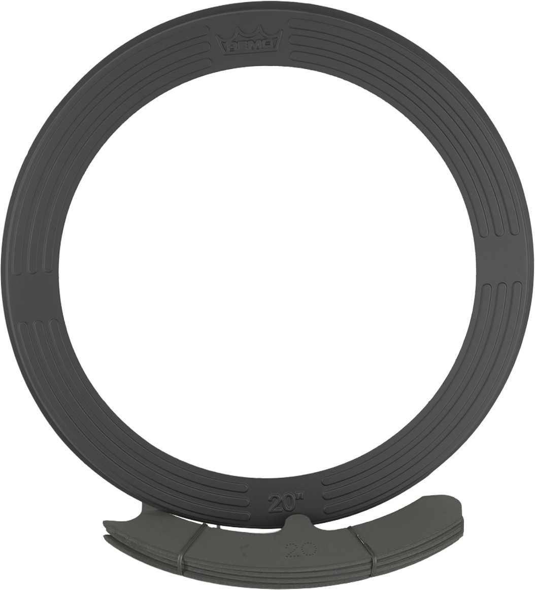 Remo External Sub Muff'l Bass Drum System 20 in. Black