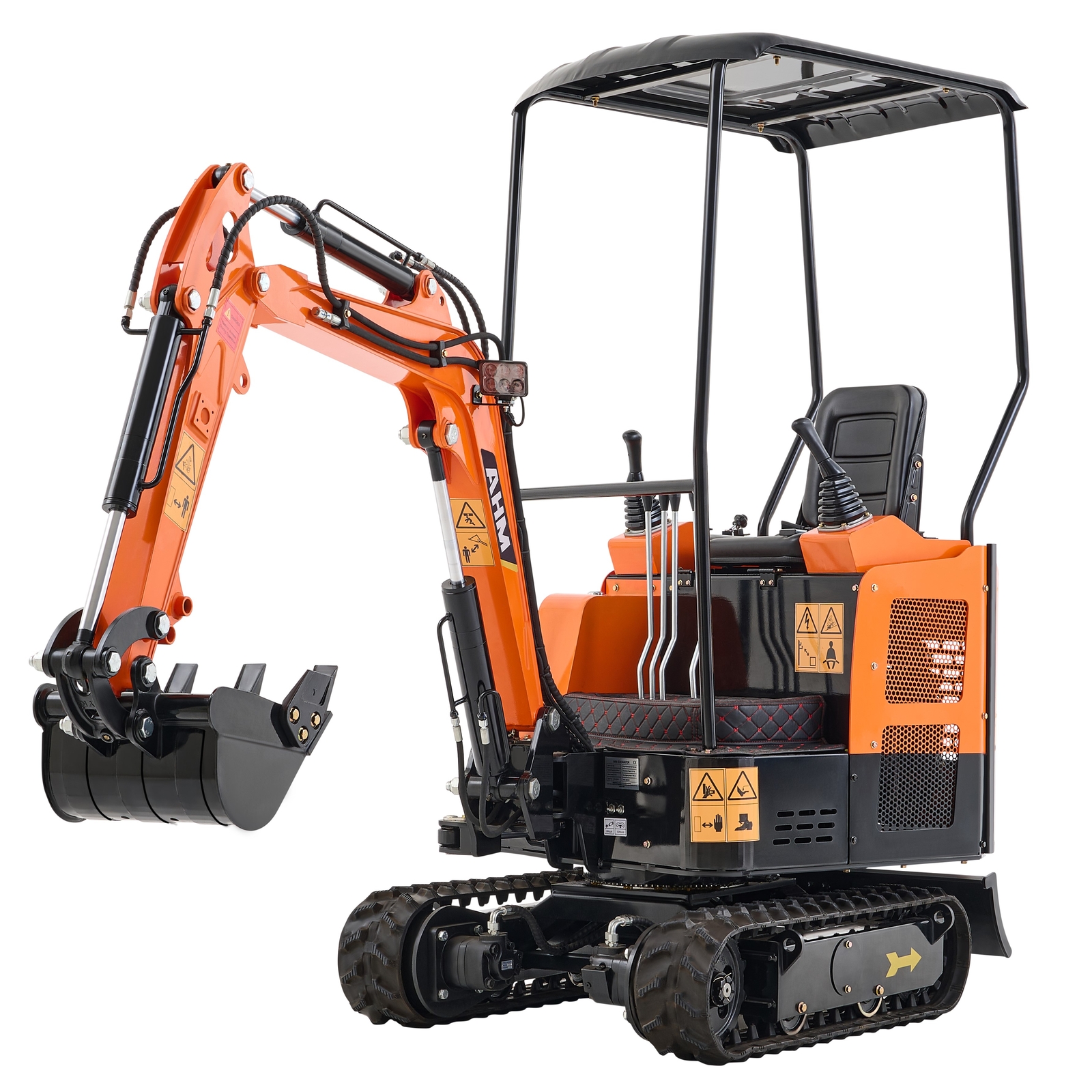 1.3T 23hp Mini Excavator Digger Gas Tracked Crawler B&S EPA Engine & Swing Boom