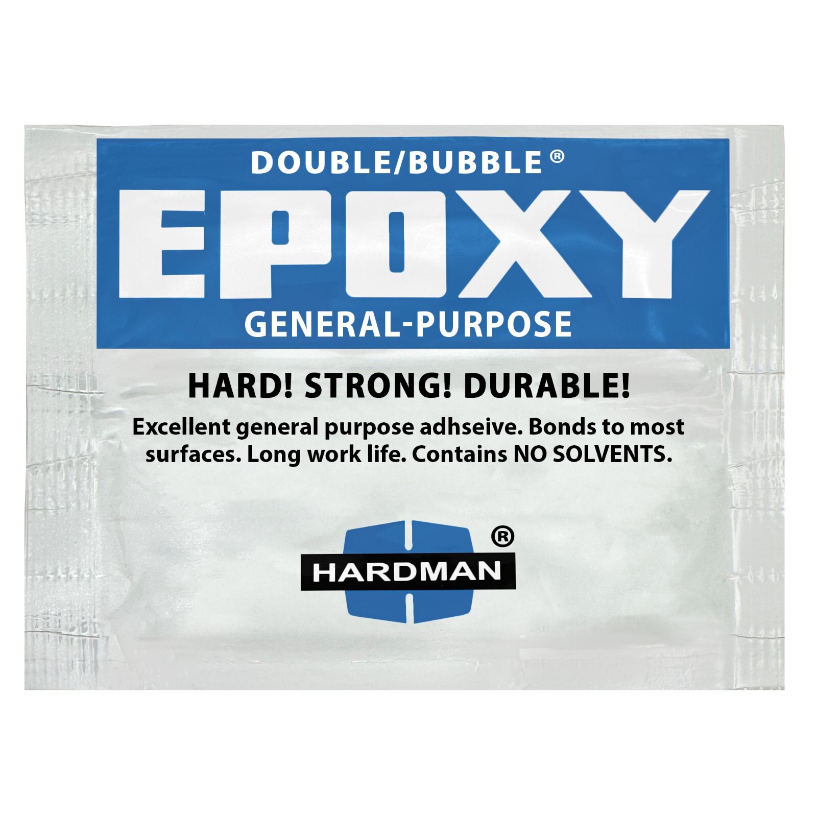 Hardman Double Bubble Blue General-Purpose, Slow-Setting Epoxy - 04005 (25 pk)