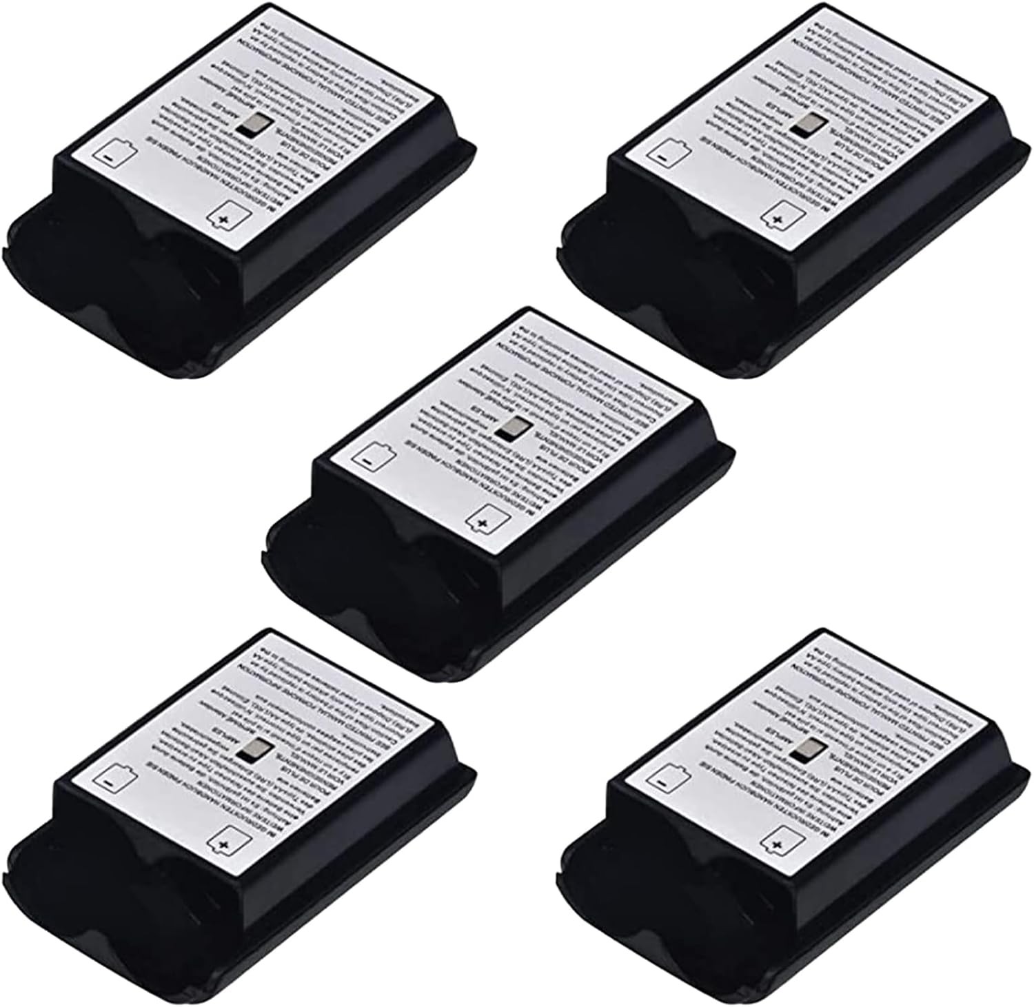 AA Battery Back Cover Case Shell Pack For Xbox 360 Wireless Controller Black Lot