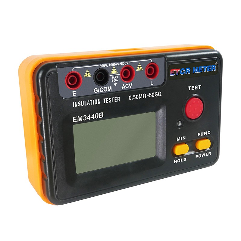 EM3440B Insulation Resistance Tester 0.5MΩ ~ 50GΩ New