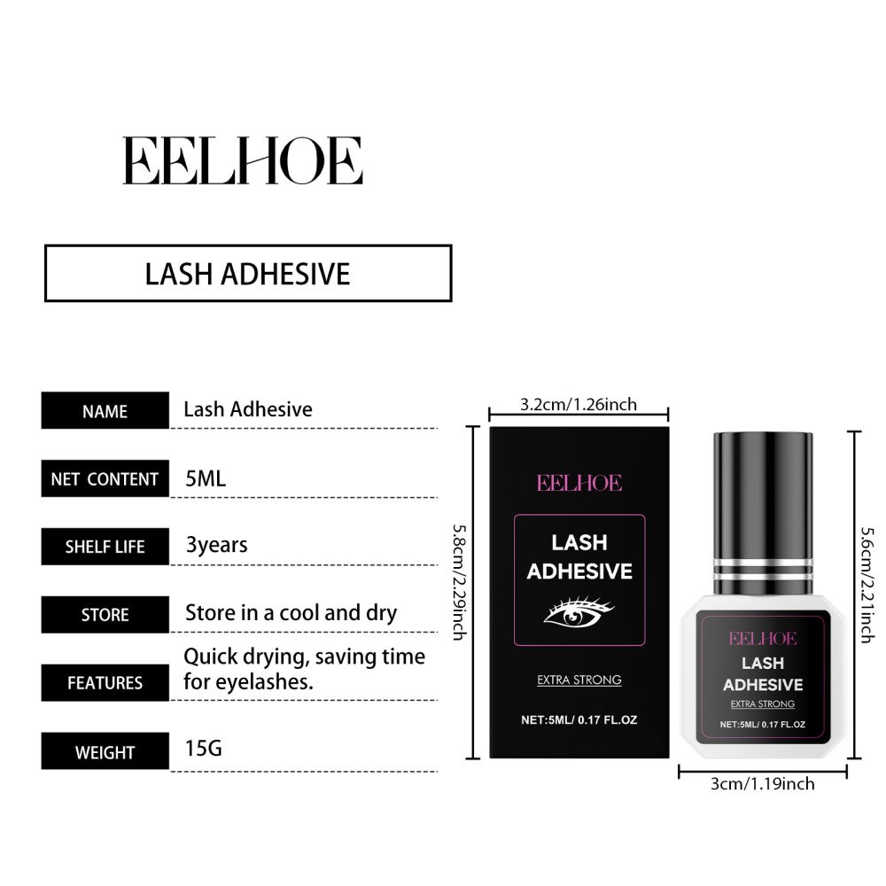 False Eyelash Adhesive Eyelash Glue Qui-drying Stereotyping