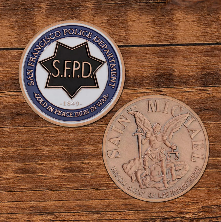 San Francisco Police Challenge Coin Collectible Law Enforcement 1-pc