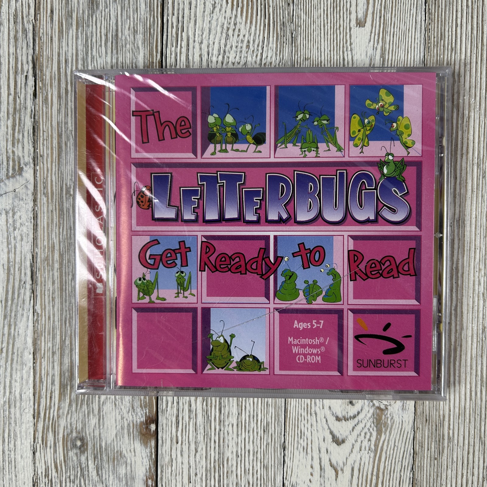 The Letterbugs Get Ready to Read Educational Software CD-ROM PC Macintosh Ages