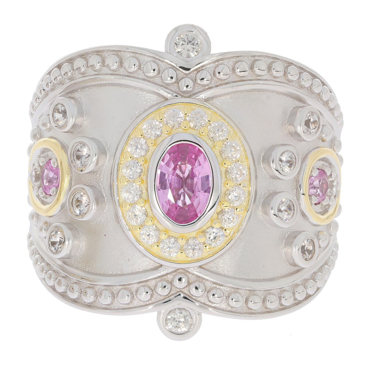 Sterling Silver Semi Mount Ring Setting 6x4 OV