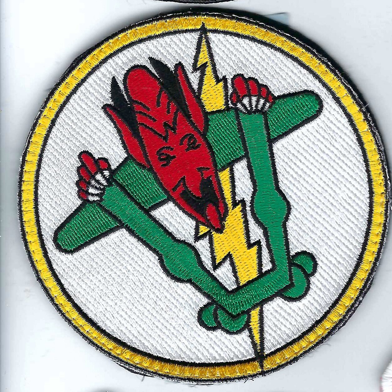 PATCH USAF 49TH FLYING TRAINING SQ HERITAGE FIGHTER COLUMBUS AFB JT23