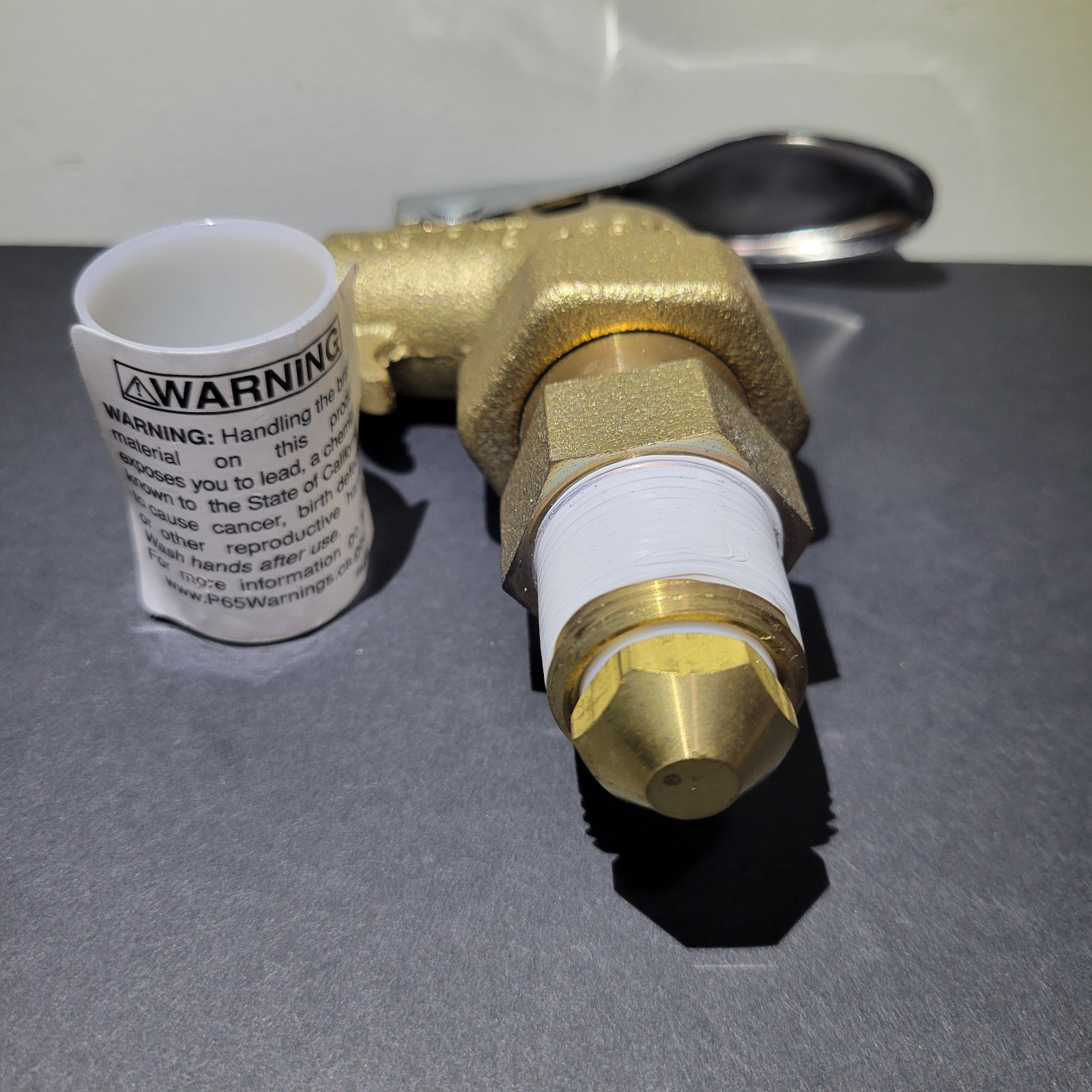 Justrite 08910 Adjustable Brass Drum Faucet 3/4" NPT