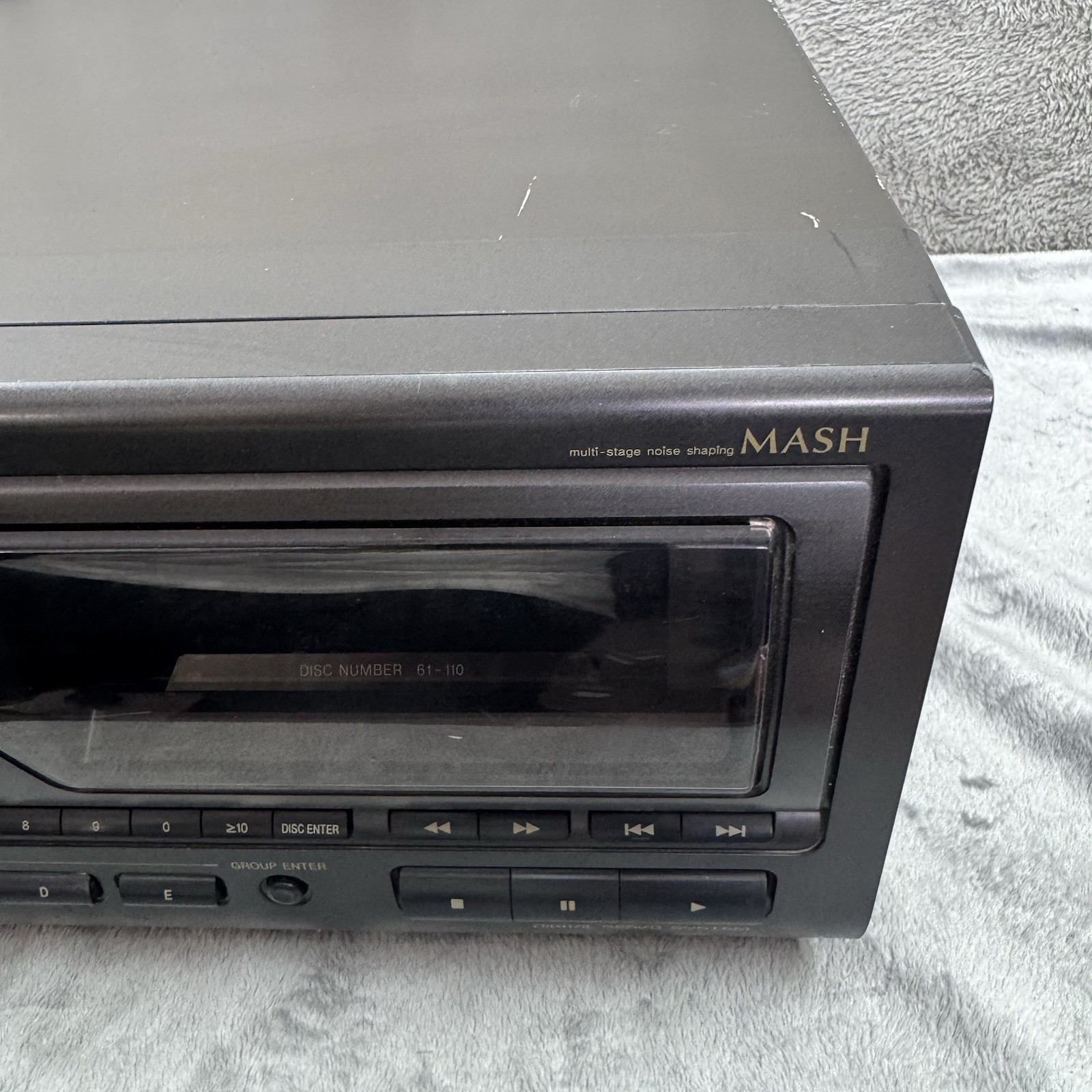 Technics SL-MC300 CD 110+1 Changer Tested Working