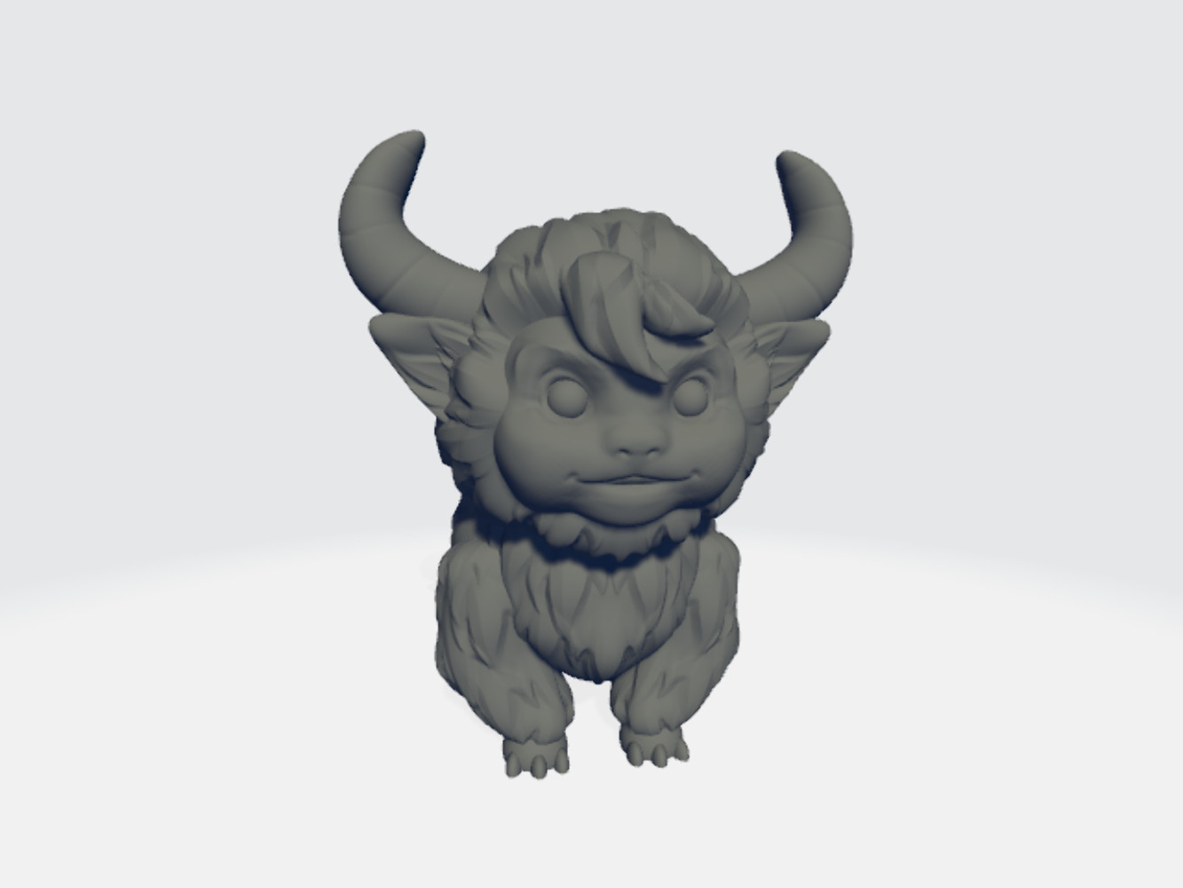 Seahorse 3D - Golden Bull