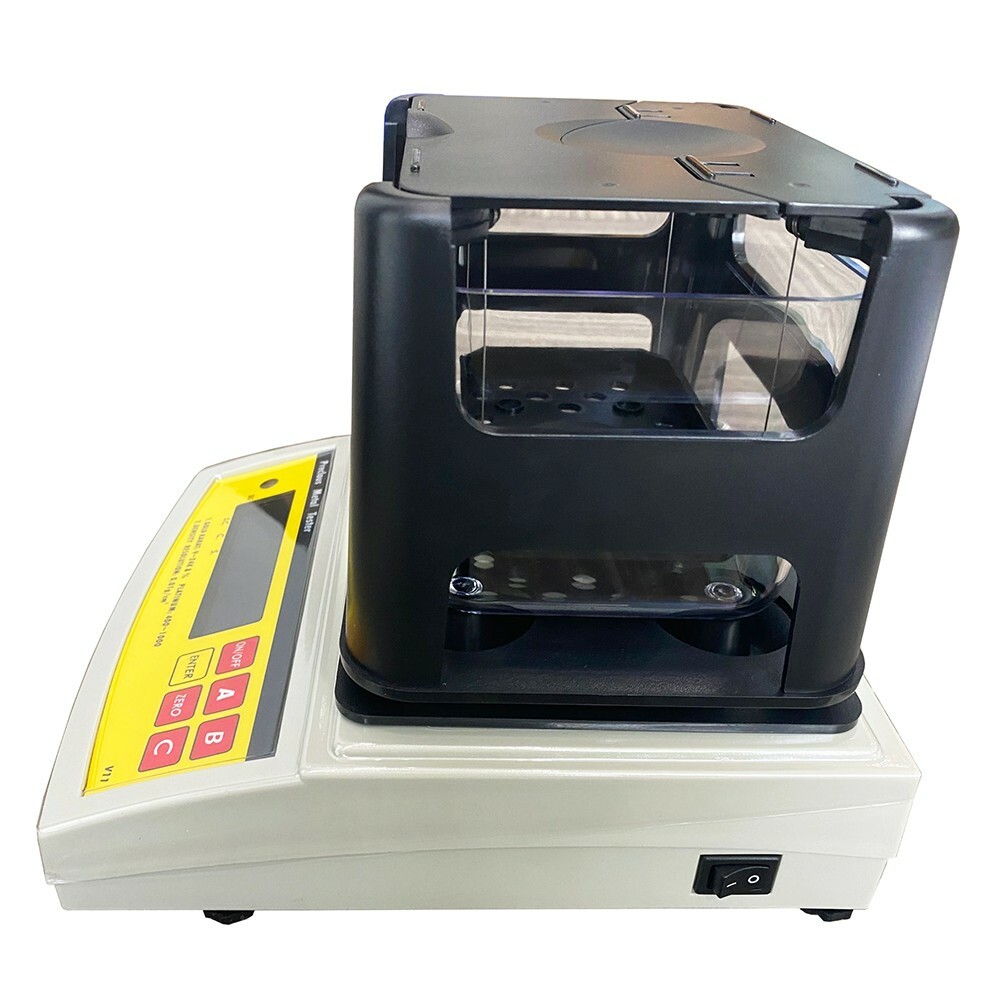 Gold Density Meter with Weight 0.005g-600g Automatic Zero Tracking Function