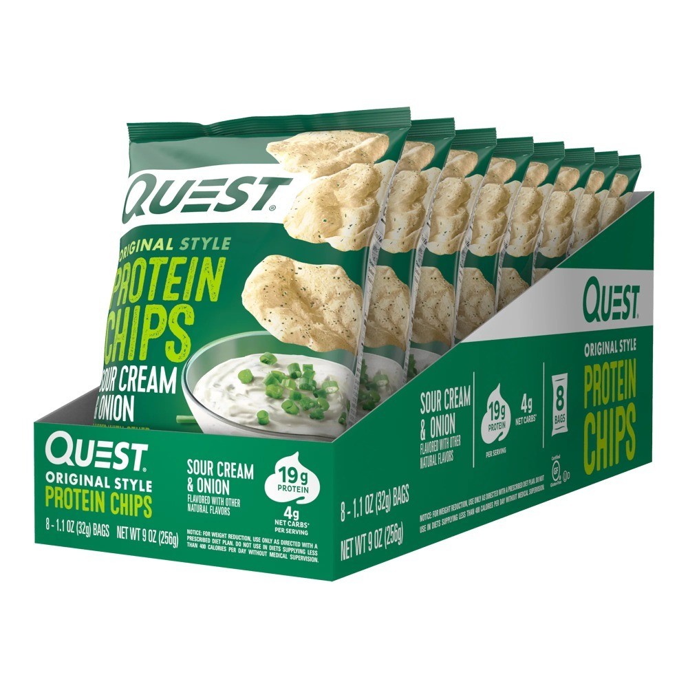 Protein Chips Sour Cream & Onion 8PK