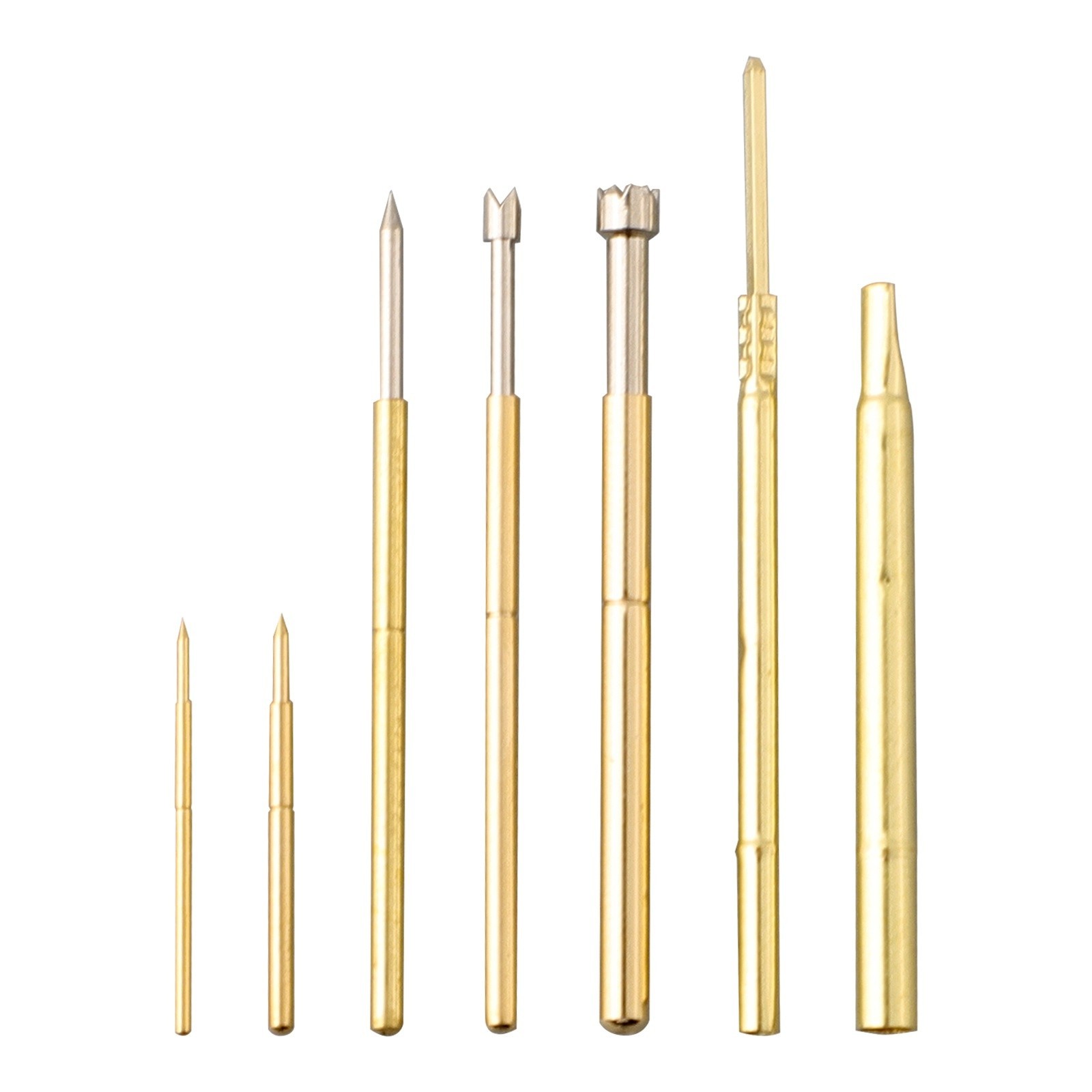 High PCB Testing Tool 0 68mm Spring Test Probe Pogo Pin (100 pcs)