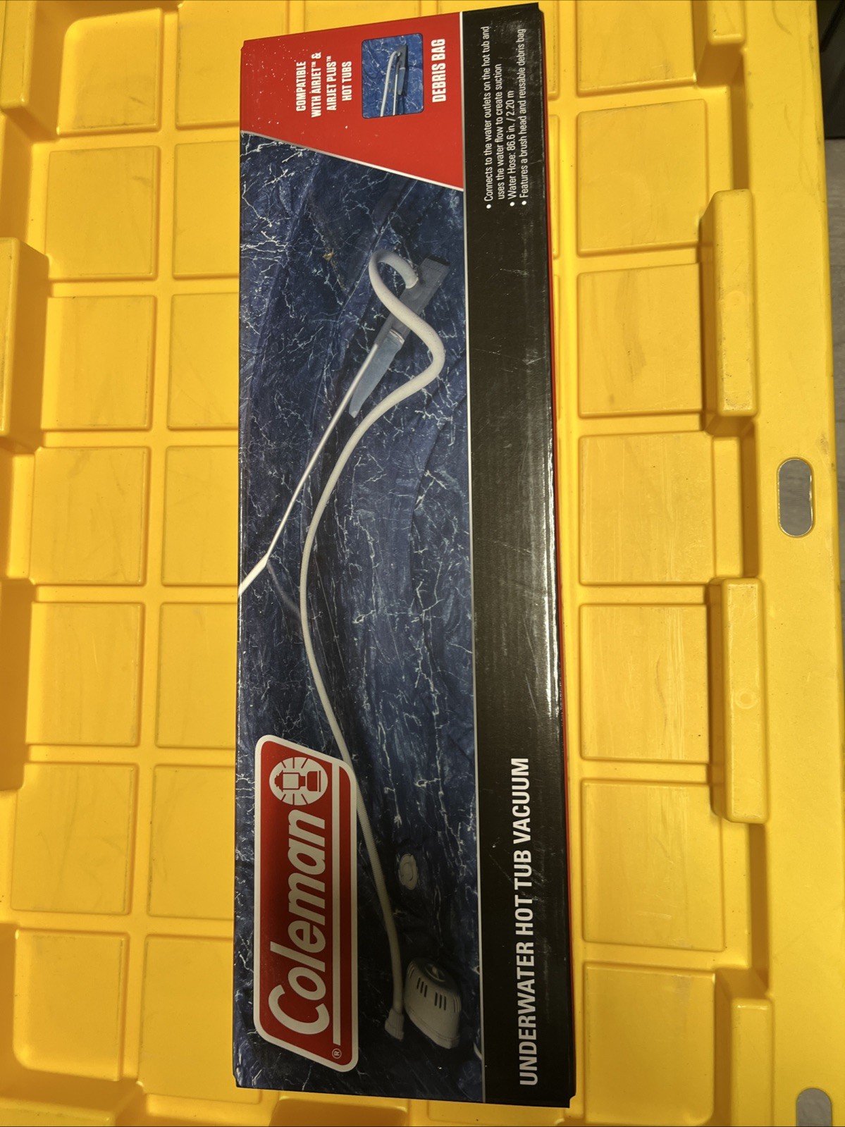 New! Coleman Hot Tub Underwater Vacuum Cleaning Debris Tool Set for Airjet Pool
