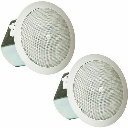 Pair JBL CONTROL 12C/T 3" 15w 70v In-Ceiling Speakers For Restaurant/Bar/Cafe