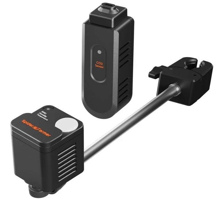 Spider Farmer GGS 4-in-1 Sensor Pro Kit Monitor CO2 PPFD VPD Temp Humidity