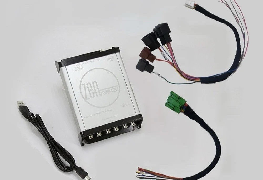 NavTv Pre Amp Zen-AVB GMC Chevy Corvette Hummer Silverado Optical RCA Interface