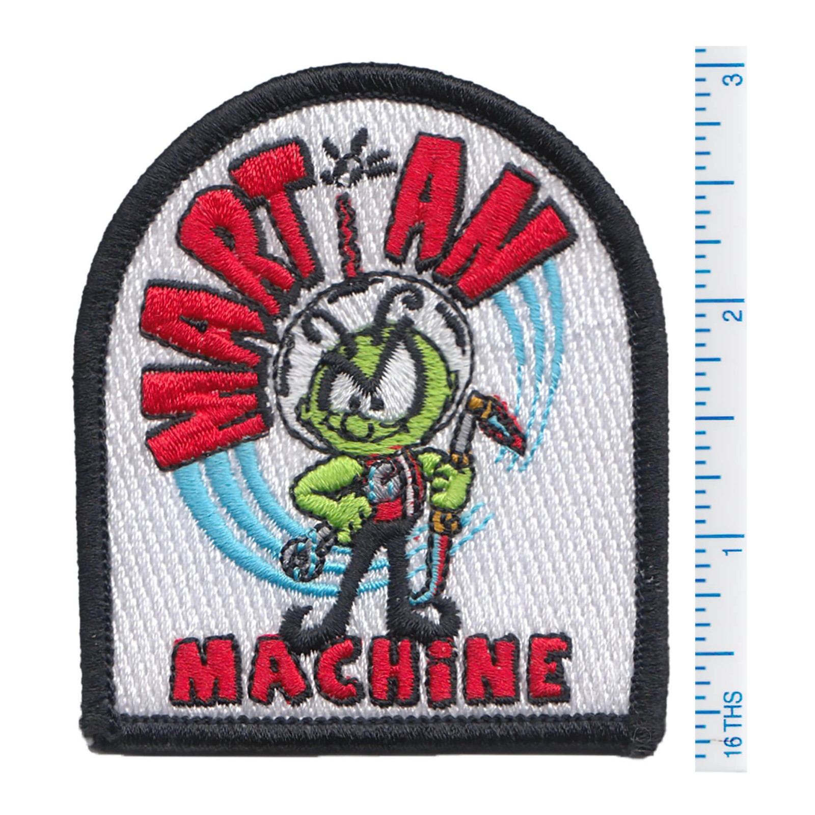 Martian Machine Tombstone Embroidered Patch
