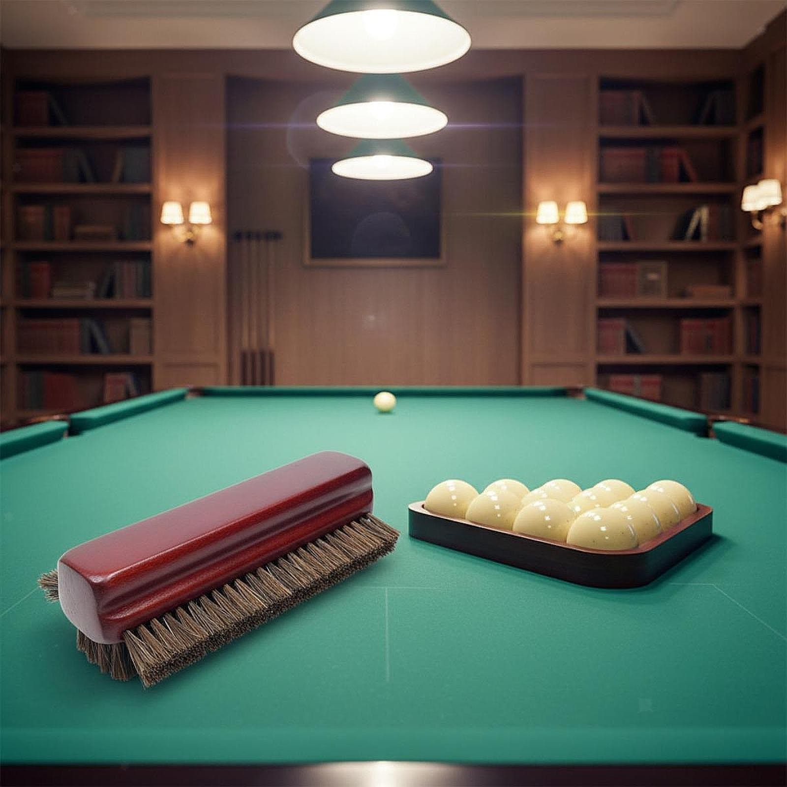 Billiard Table Brush Cleaning Tool Convenient Lightweight Versatile Practical