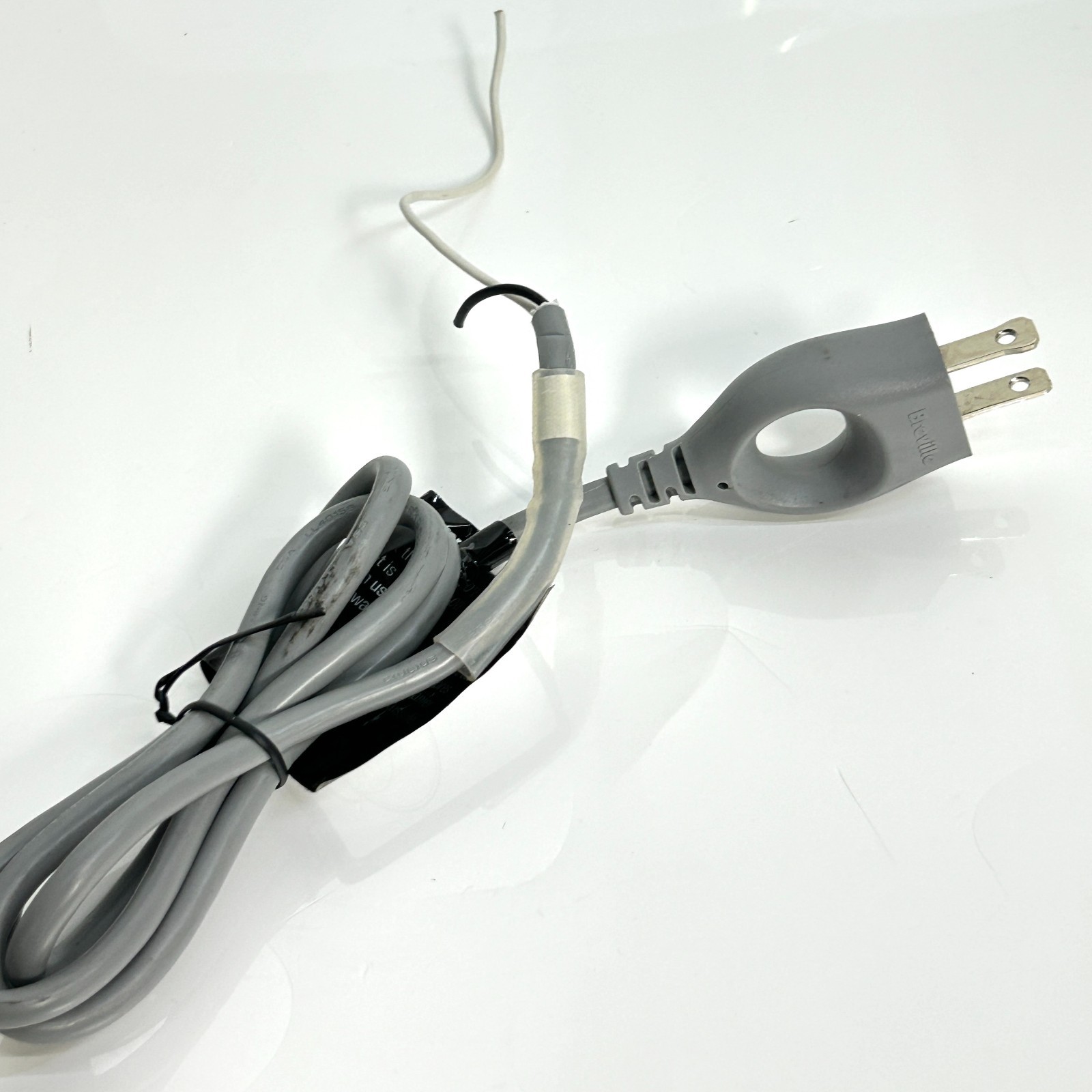 Genuine OEM Breville Power Cord Replacement FROM BJE200XL Juice Fountain Juicer
