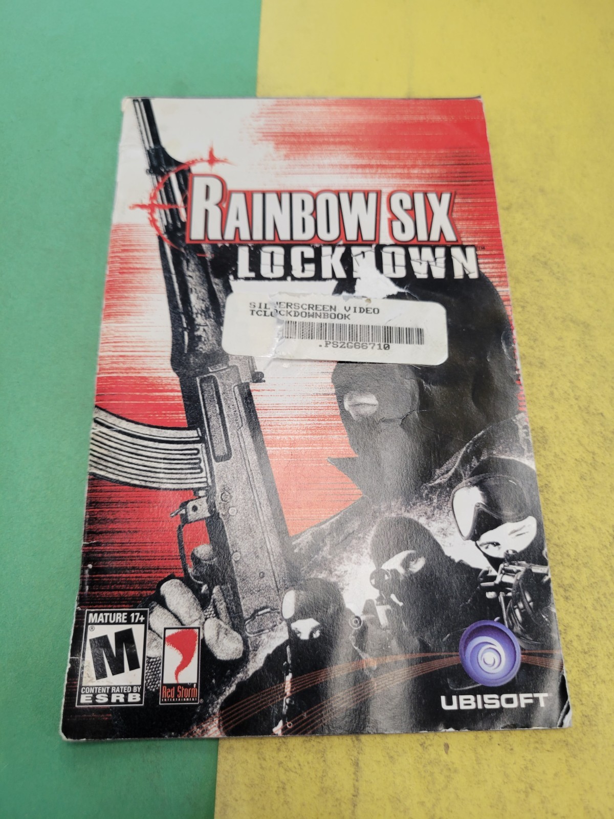 Rainbow Six Lockdown | PS2 | Manual Only