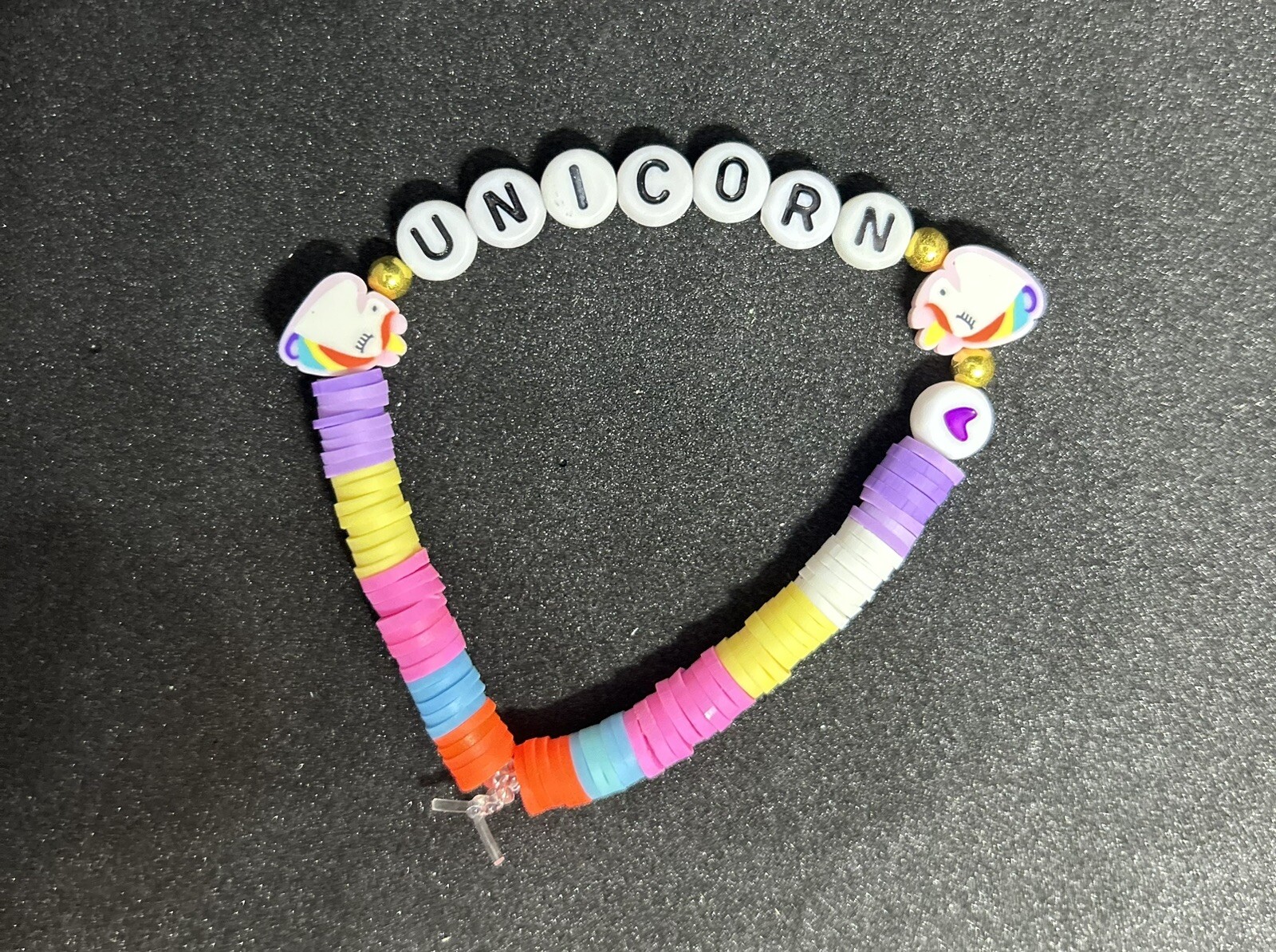 Unicorn Heishi Bracelet