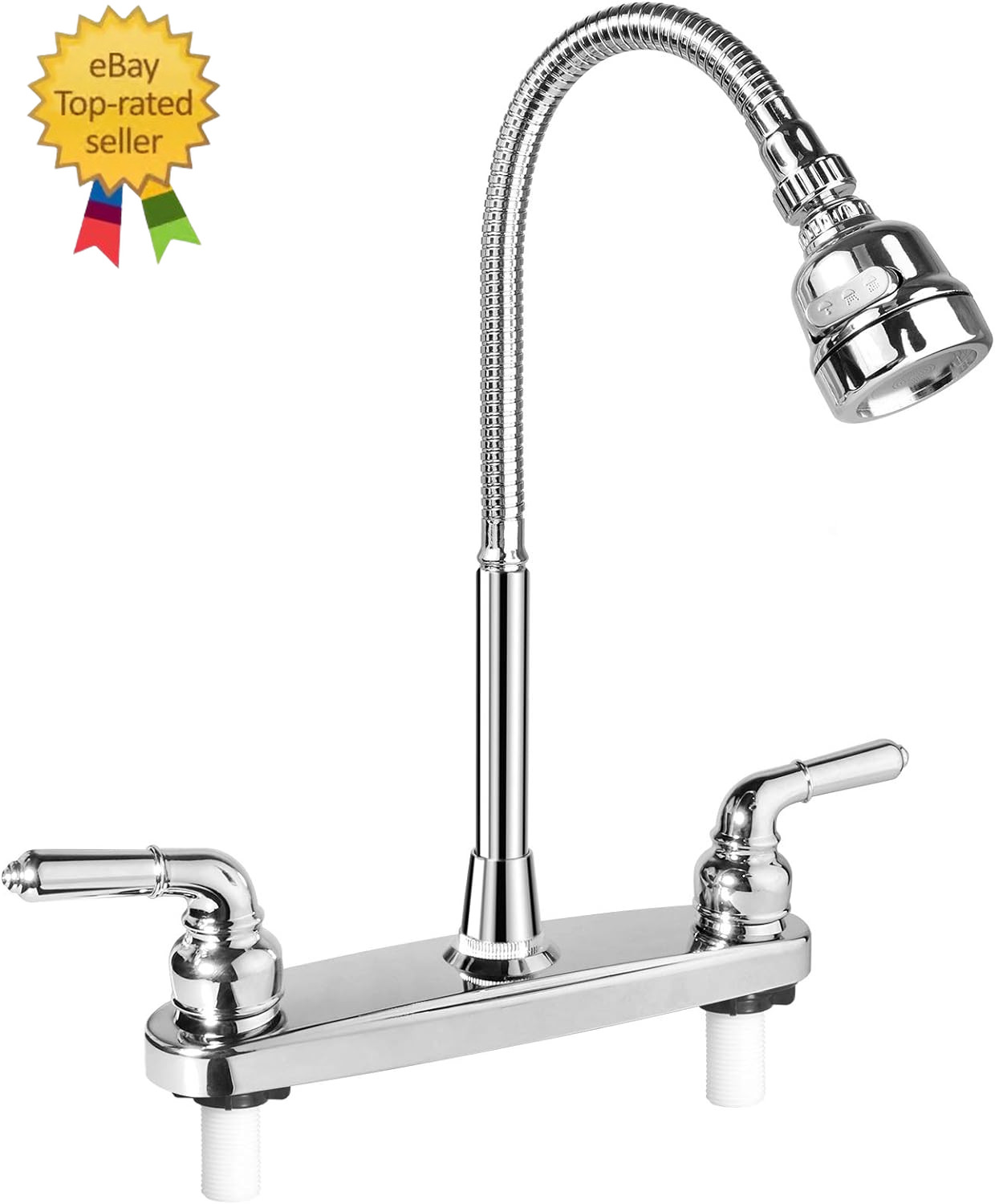 RV Kitchen Faucet,Camper RV Sink Faucets Kitchen Replacement with Flexible Arc 3