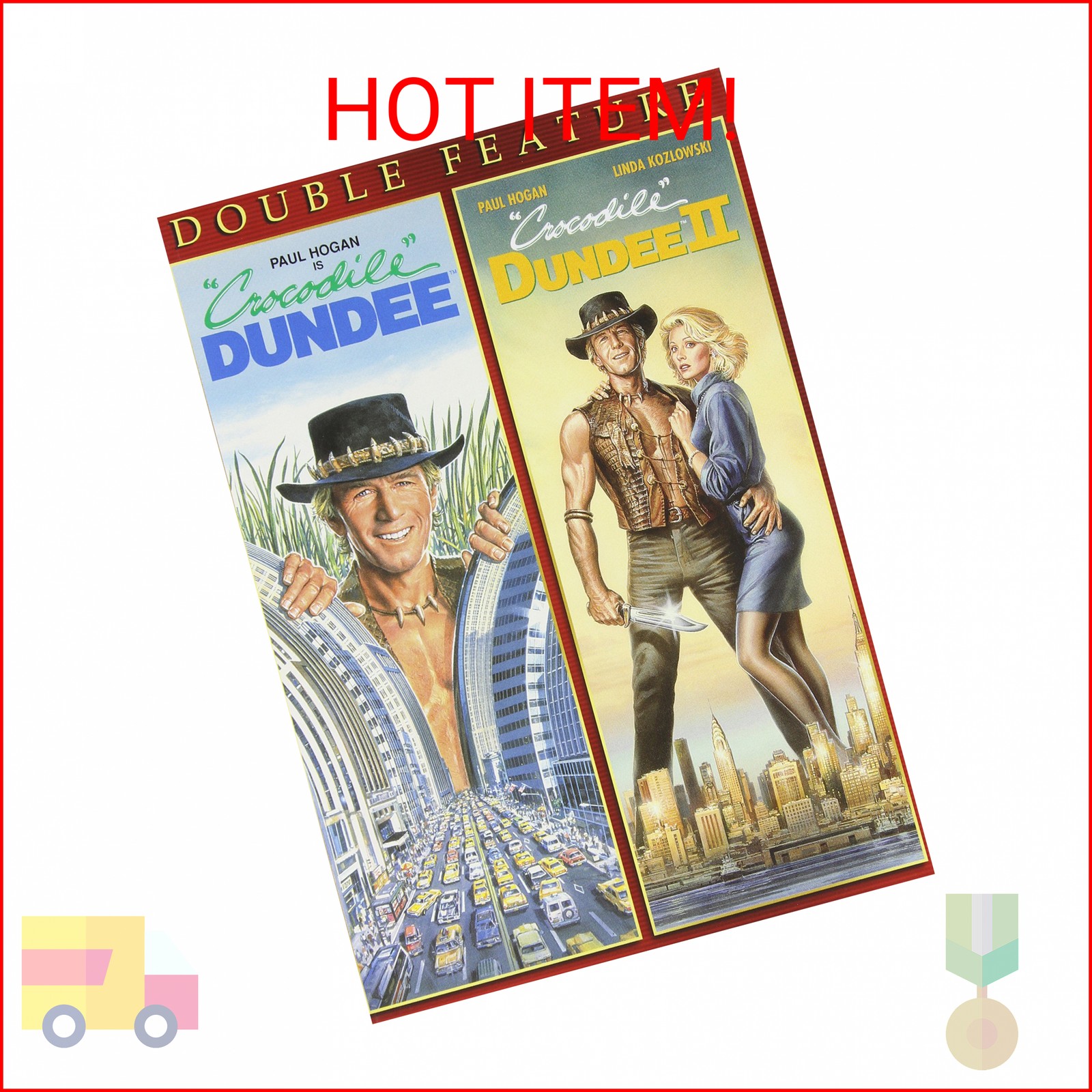 Crocodile Dundee / Crocodile Dundee II Double Feature