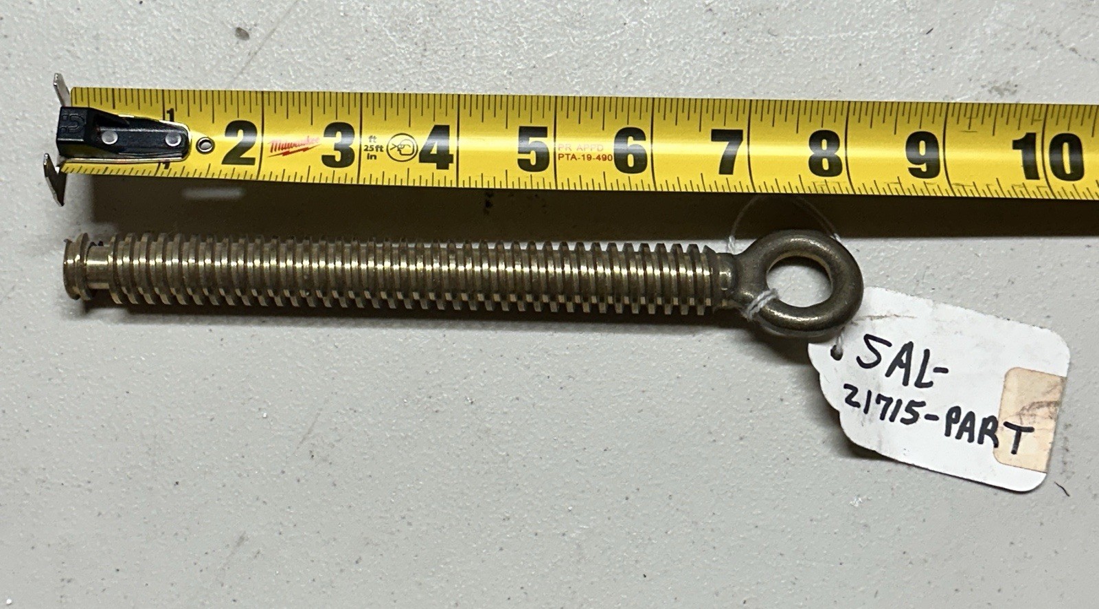 Salisbury SAL-21715 Replacement Eye Screw Long New