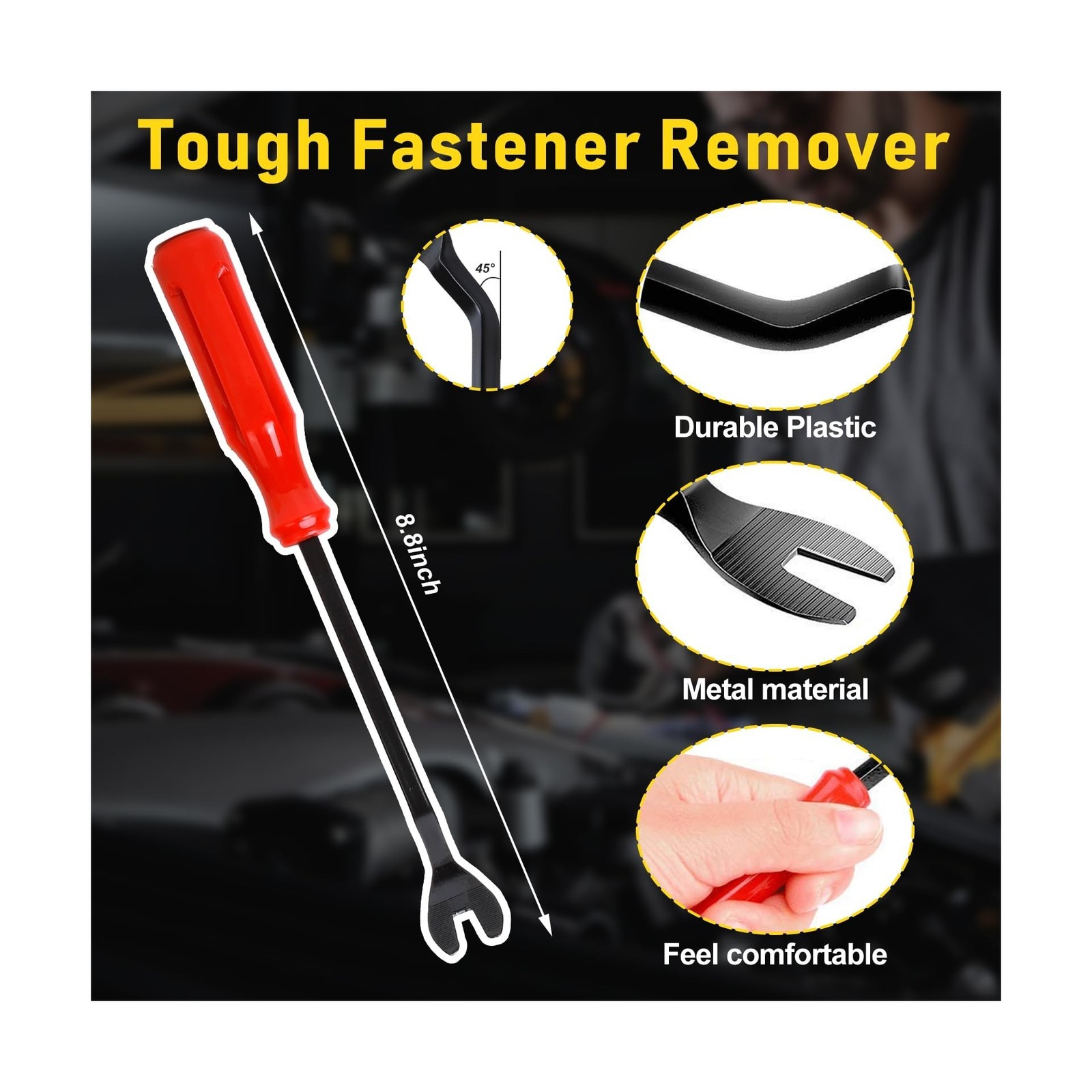 240PCS Car Bumper Retainer Clips Kit - Auto Plastic Rivets & Push Fasteners S...