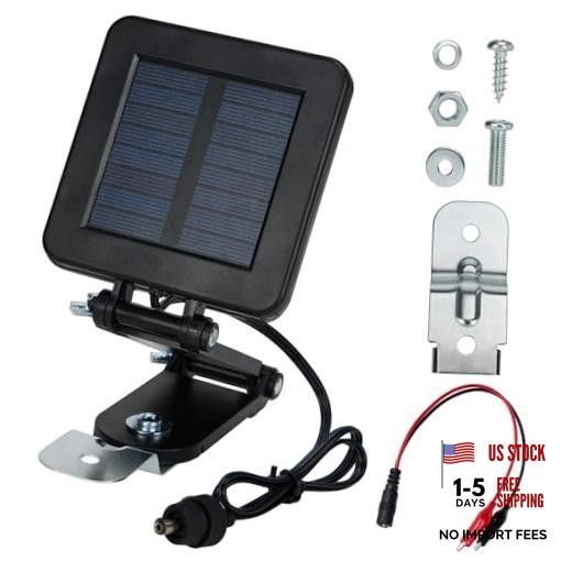 6V Solar Panel for Deer Feeder - Efficient Solar Panel Charger with Adjustable