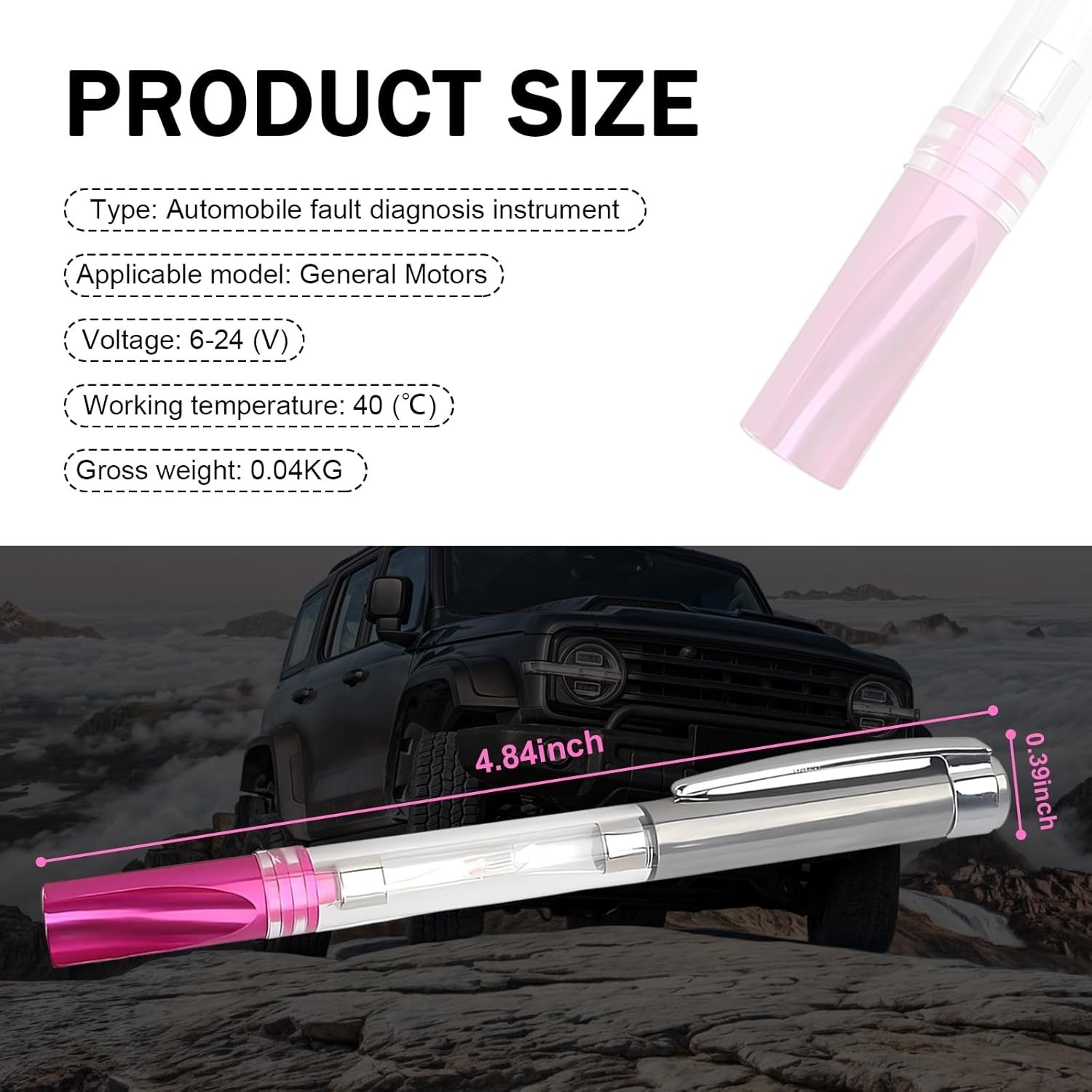 Universal Spark Plug & Ignition Coil Tester - High-Voltage Diagnostic Tool fo...