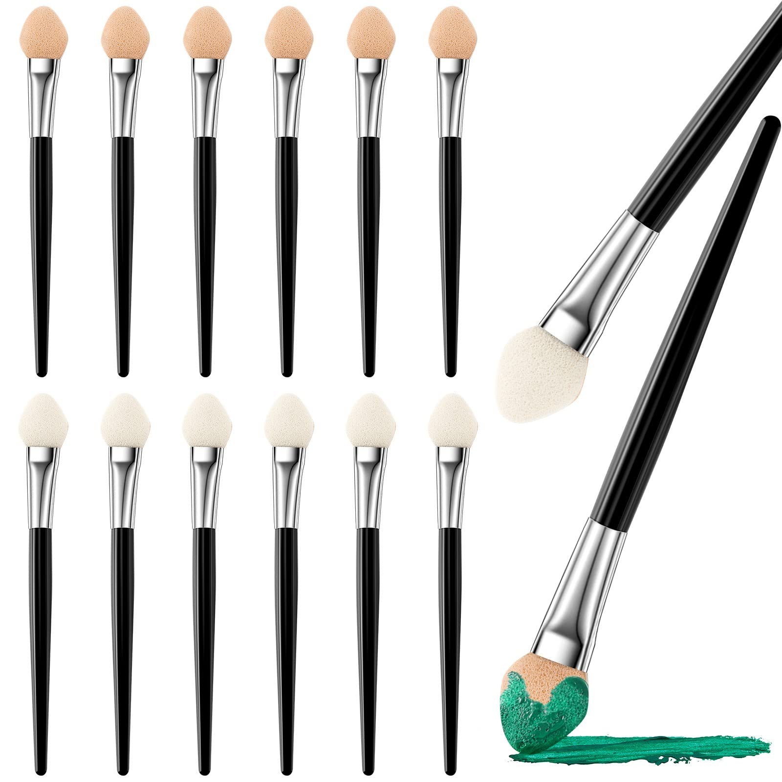 Zopeal Sponge Applicators Detailed Ink Paints Blending Brushes Painting Small...