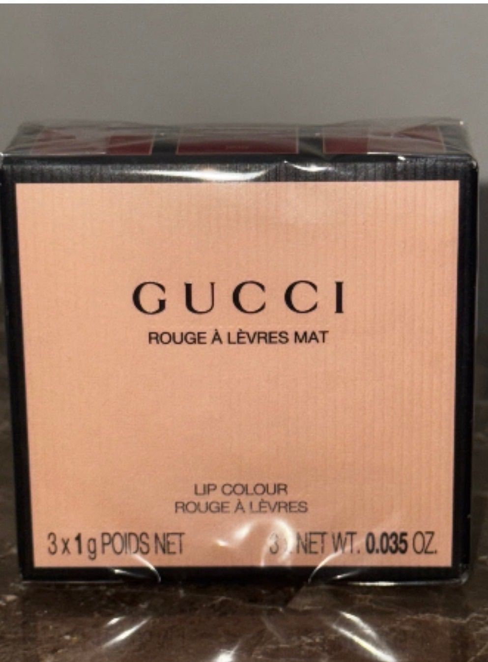 Gucci Rouge à Lèvres Mat Lipstick Trio Travel Size Set