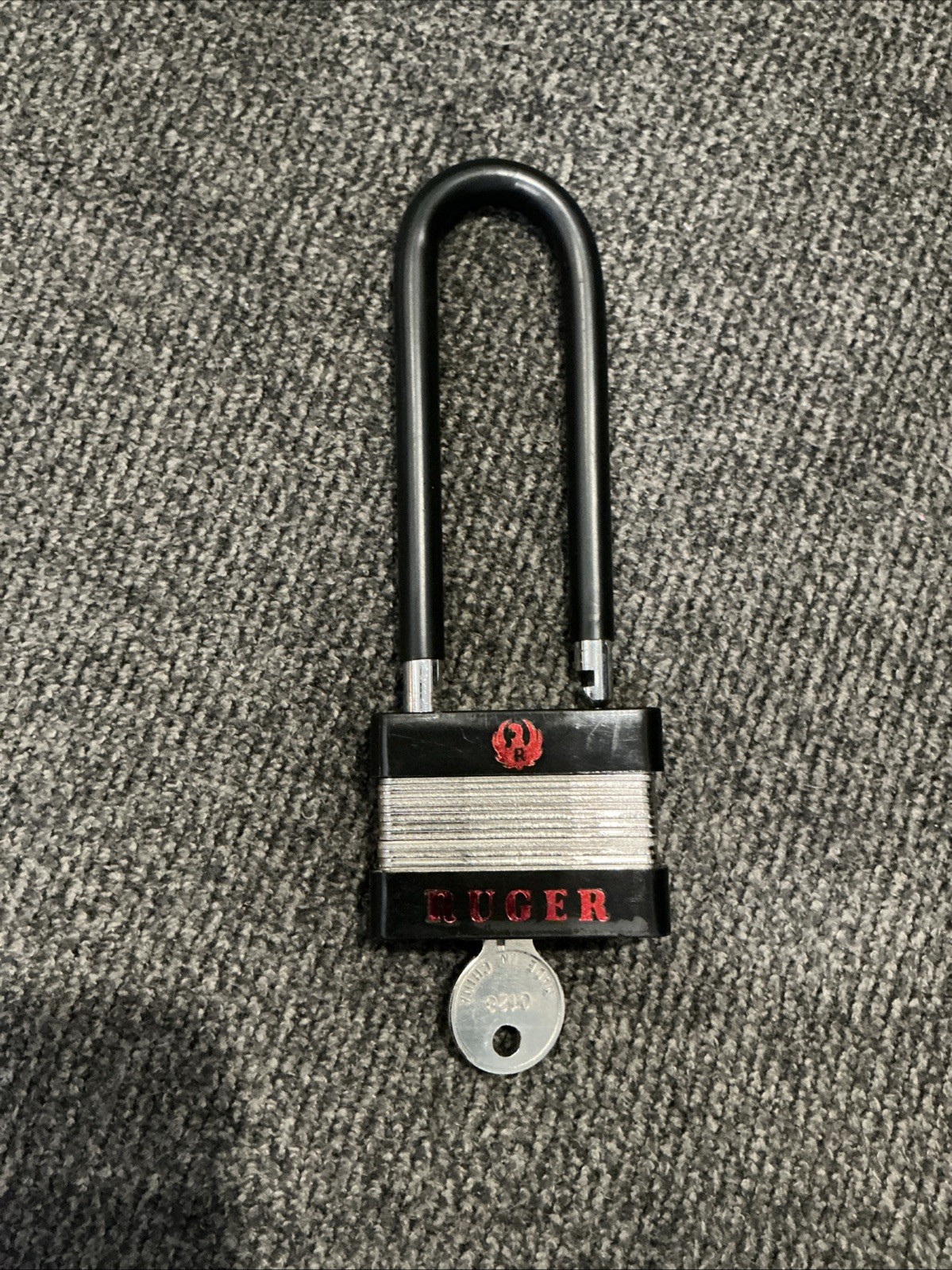 Ruger Gun Padlock Lock 1 Key 5035A