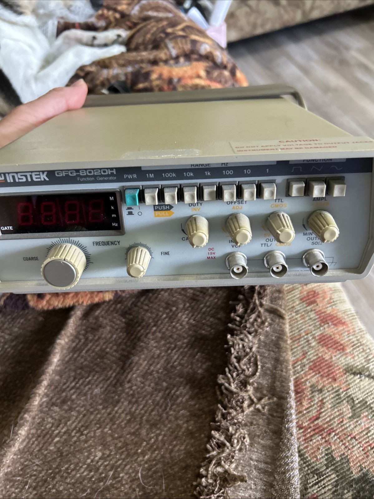 GW Instek GFG-8020H 2Mhz Function Generator