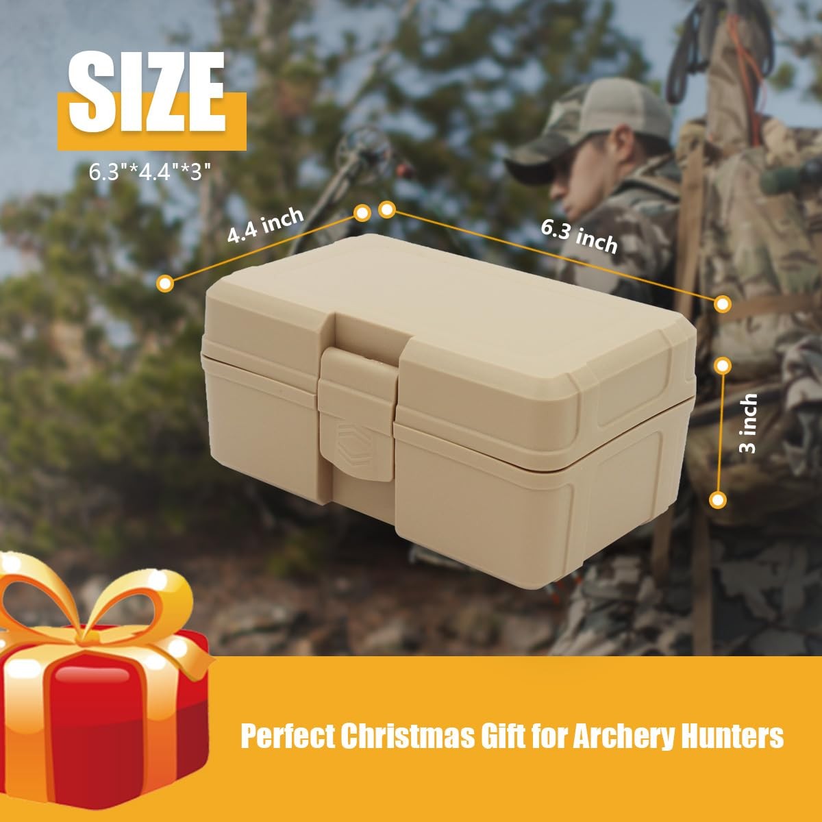 Wamlet Broadhead Box Case Brown