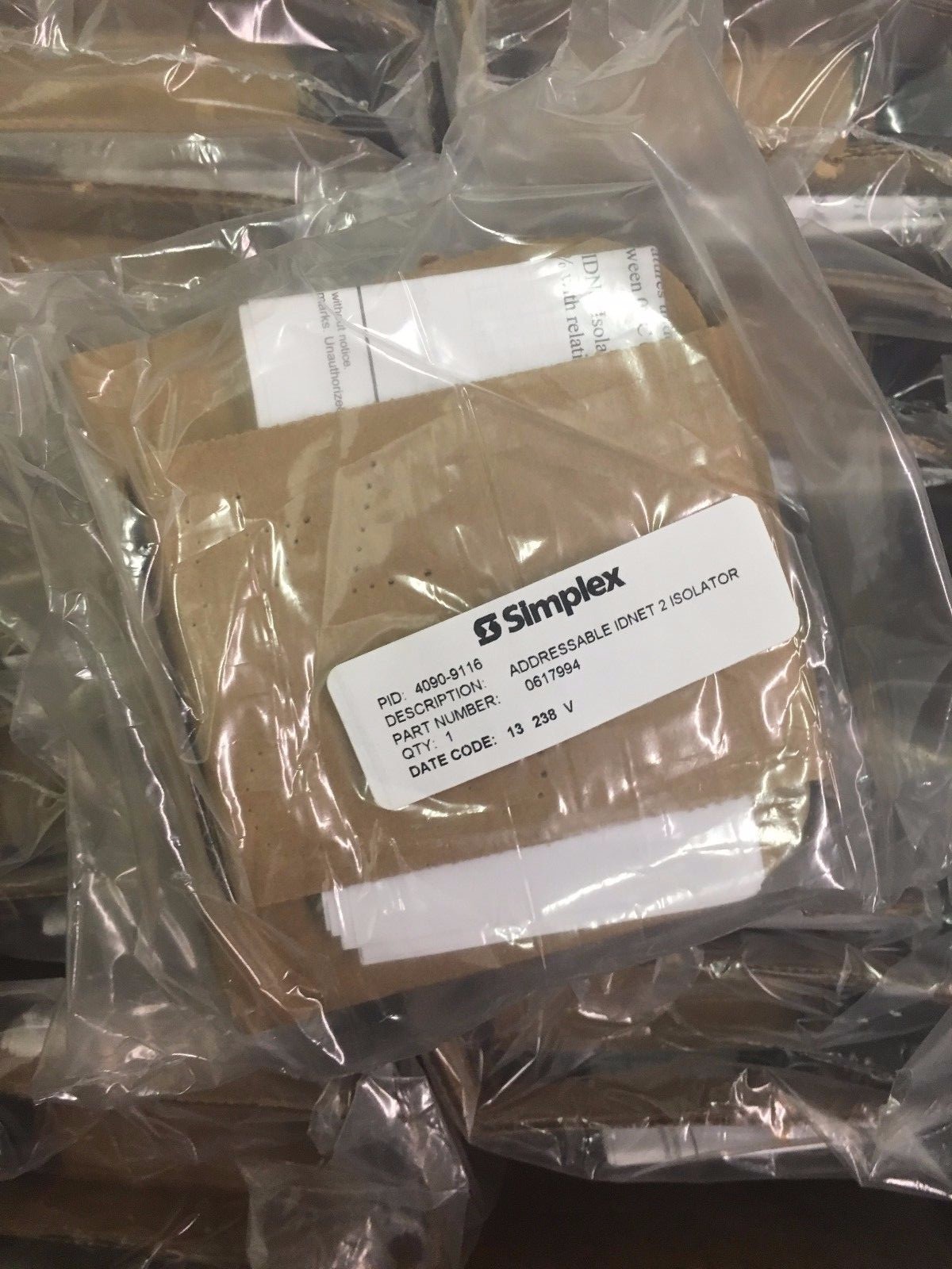 NEW SIMPLEX 4090-9116 ADDRESSABLE IDNET 2 ISOLATOR